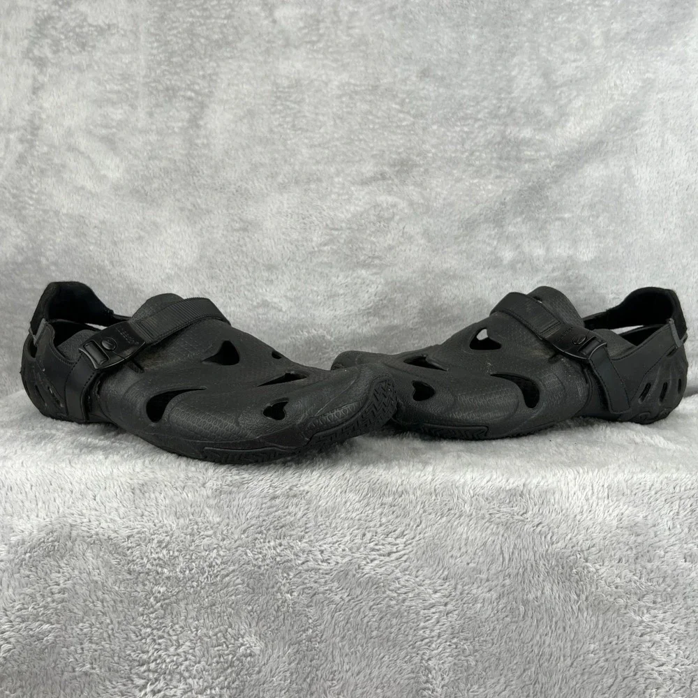Speedo Hydro Tread Water Shoes Black Men Outdoor Beach River Aquatic Sandals